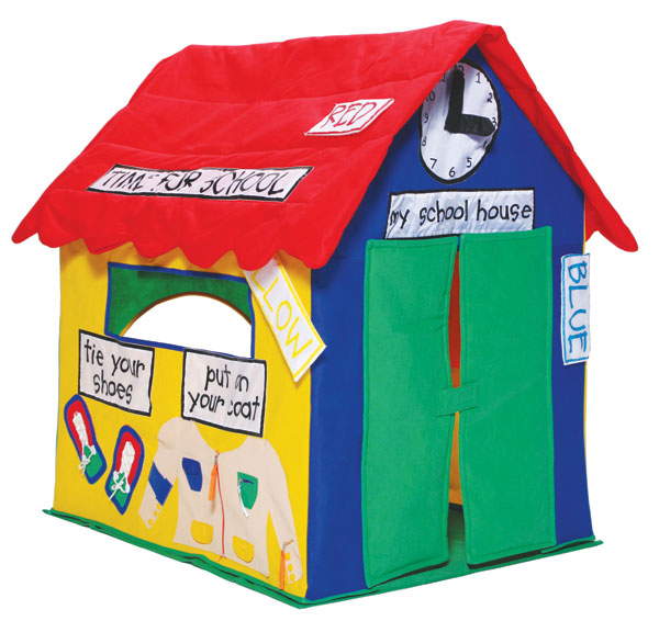 Learning Cottage-school, house, cottage, tent, play, house