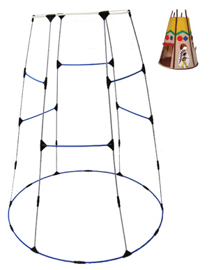 Teepee Replacement Poles