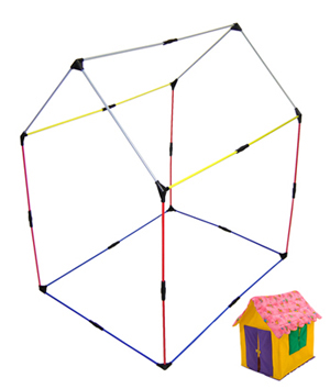 Kids Cottage Replacement Poles