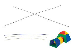 Combo Cabana Replacement Poles