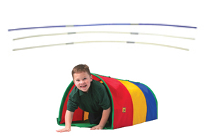 Multi Color Tunnel Replacement Poles